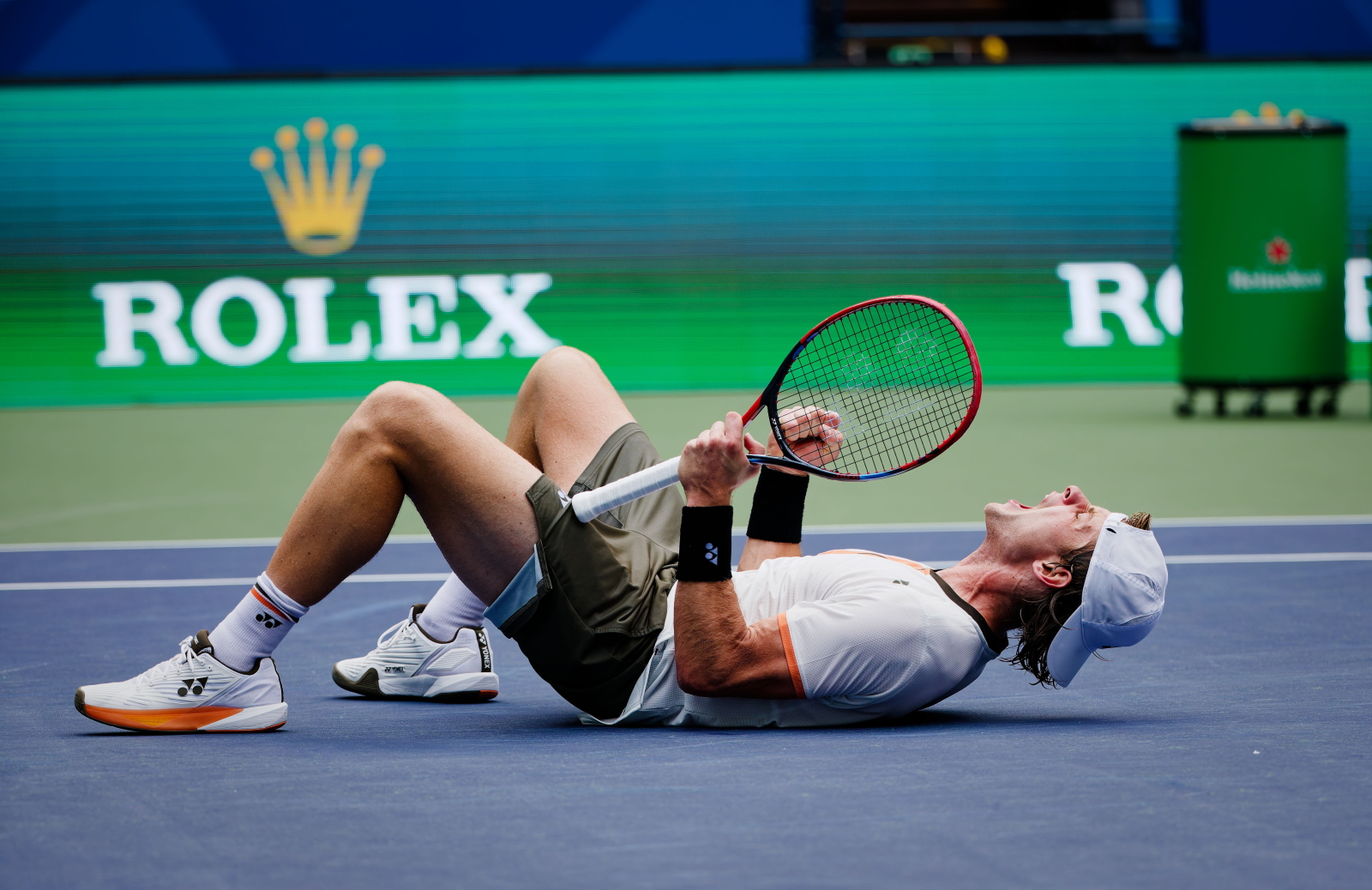 Obronił dwa meczbole. To jego życiowy sukces