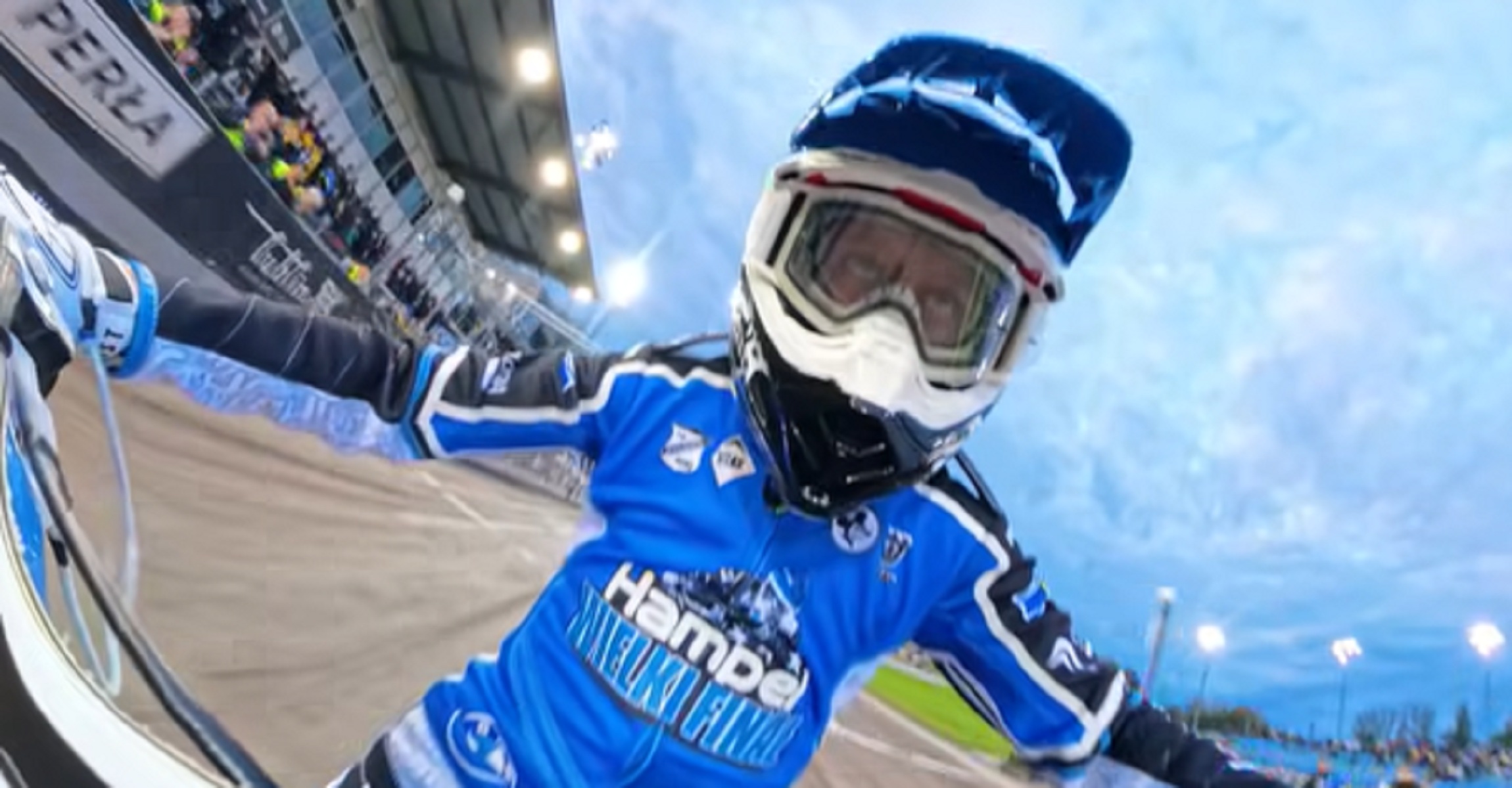 Żużel. Jarosław Hampel ostatni raz wyjechał na tor. Wszystko uwieczniła kamera