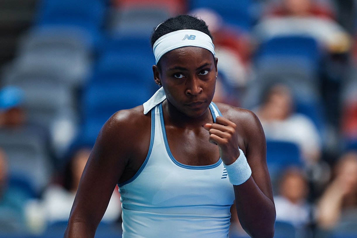 Gauff rozbiła rywalkę w 51 minut. Wielkie męczarnie Peguli