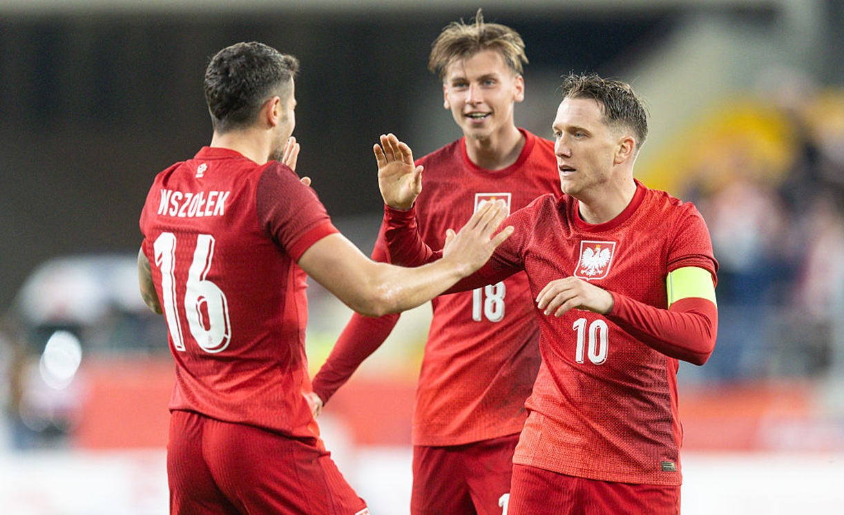 Piękny gol Zielińskiego w "letnim" meczu Polaków