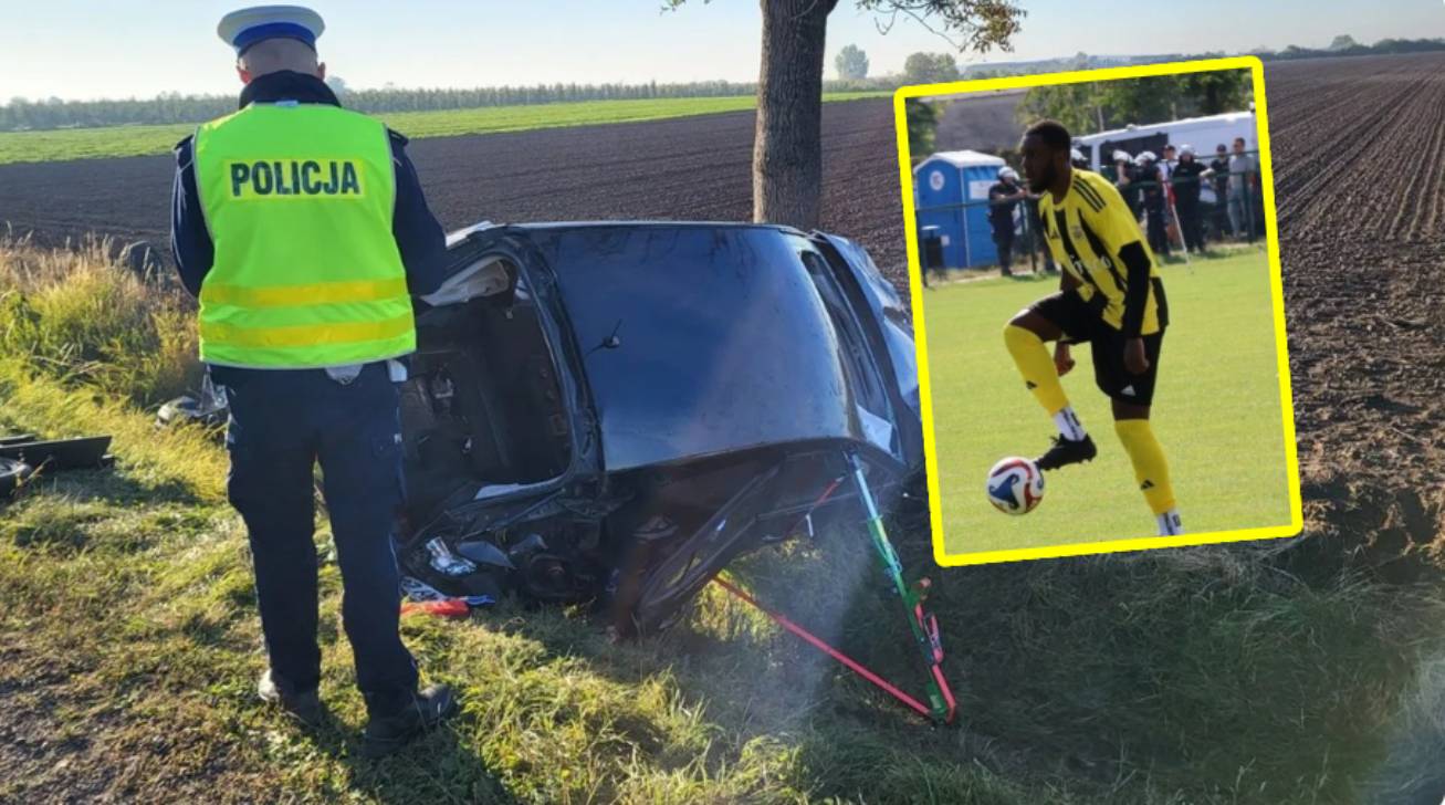 12 dni temu piłkarz z Brodnicy uległ koszmarnemu wypadkowi. Są nowe wieści
