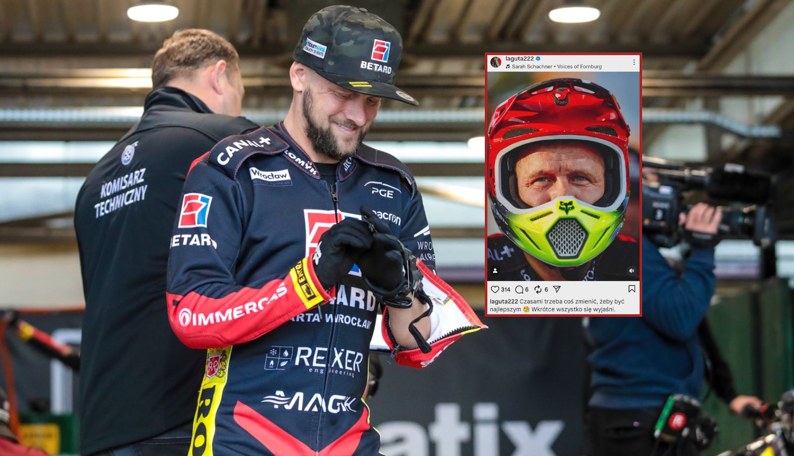 Żużel. "Trzeba wszystkich trzymać w napięciu". Łaguta skomentował swój tajemniczy post