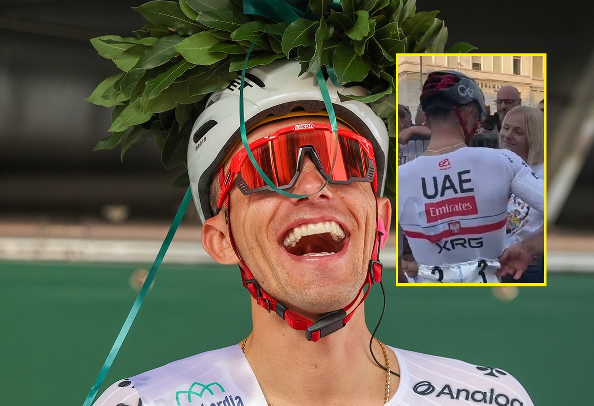 Wzruszające pożegnanie. Tylko spójrz, kto na mecie czekał na Majkę