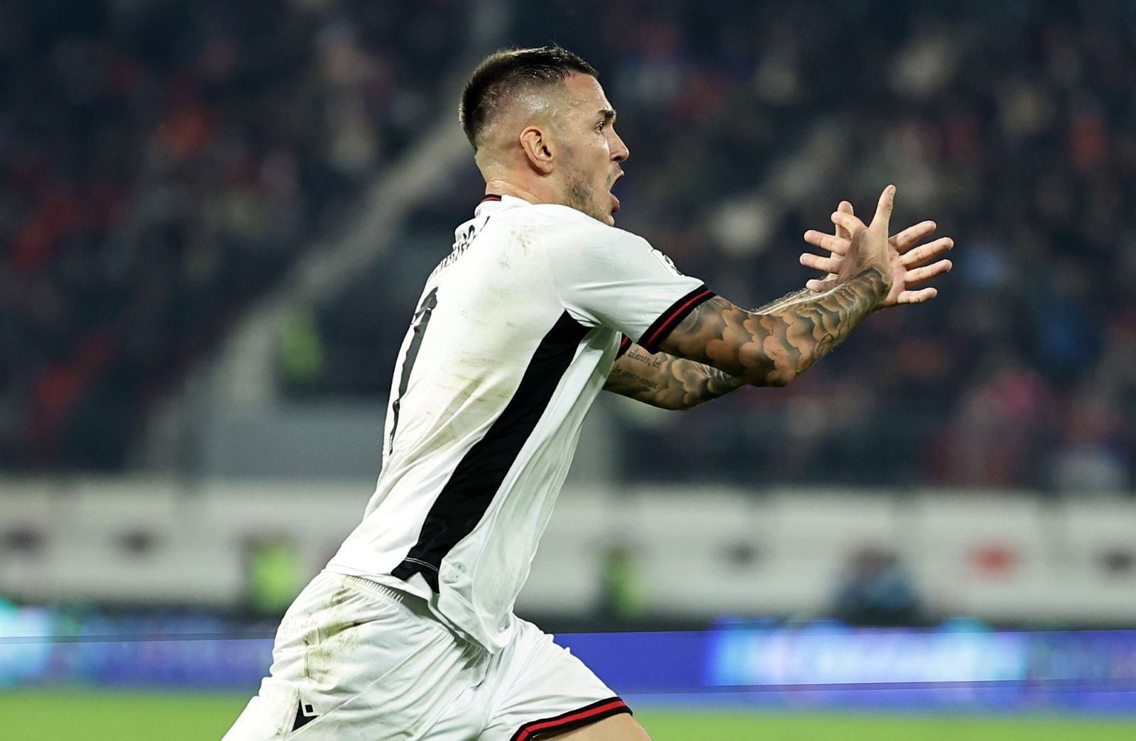 Strzelił gola, a potem prowokacyjny gest. "Doprowadził kibiców do szału"