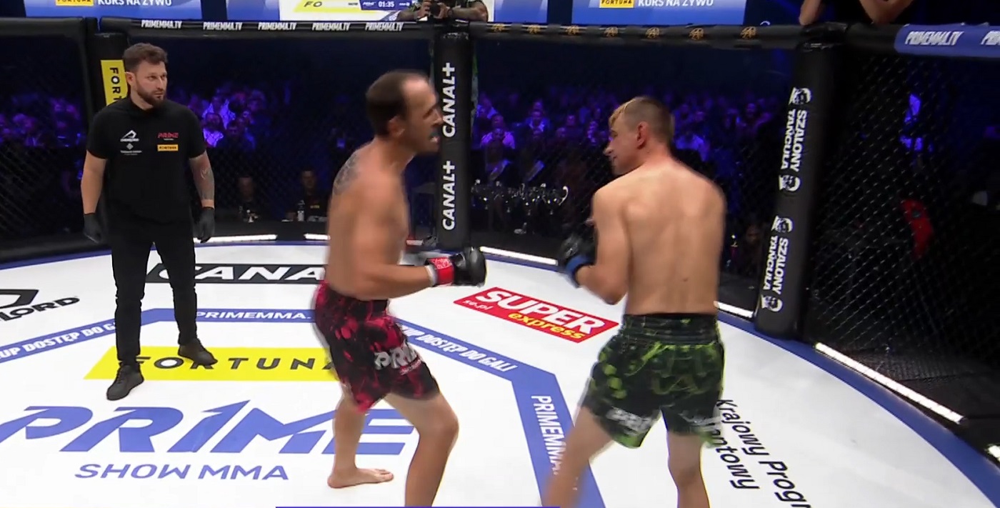 Wojna w oktagonie! "Dalton" i "Bagieta" dali kibicom prawdziwe widowisko