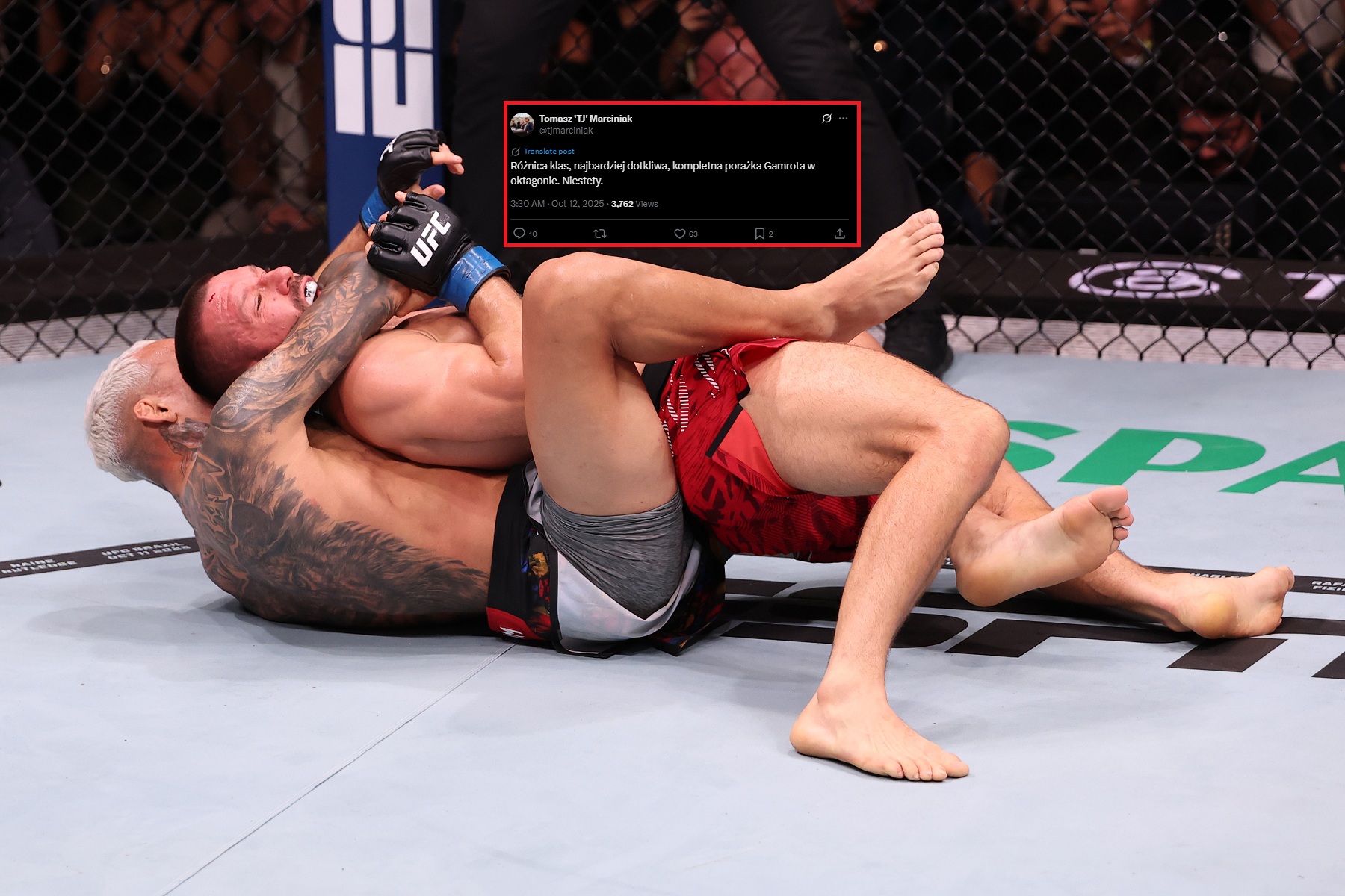 Eksperci jednomyślni po walce Gamrota. "Różnica klas"