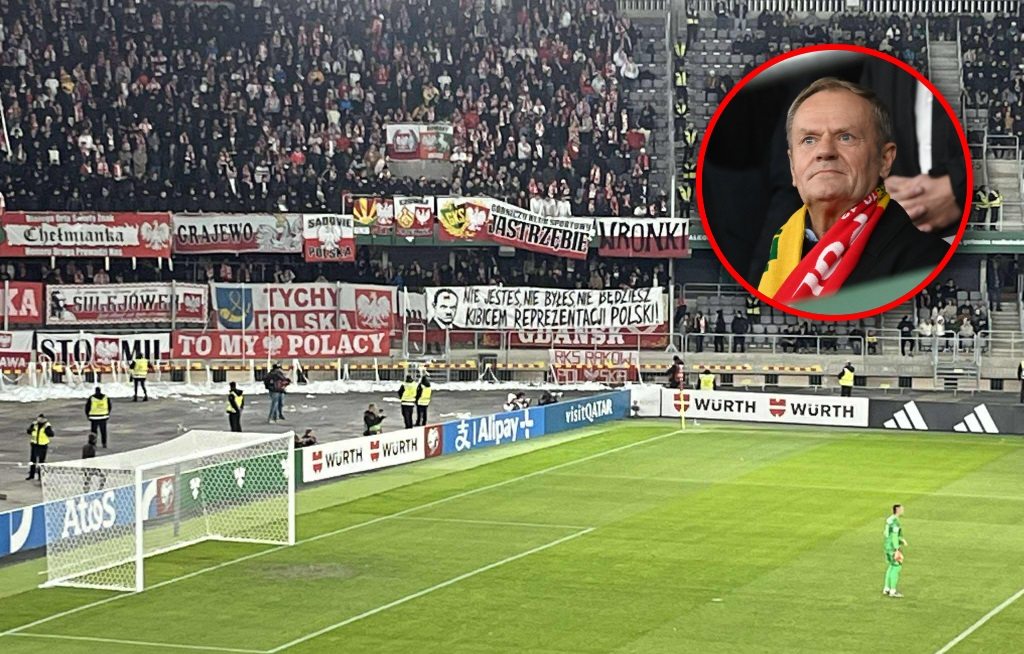 Ostre przyśpiewki w stronę premiera. Tak zareagował Donald Tusk