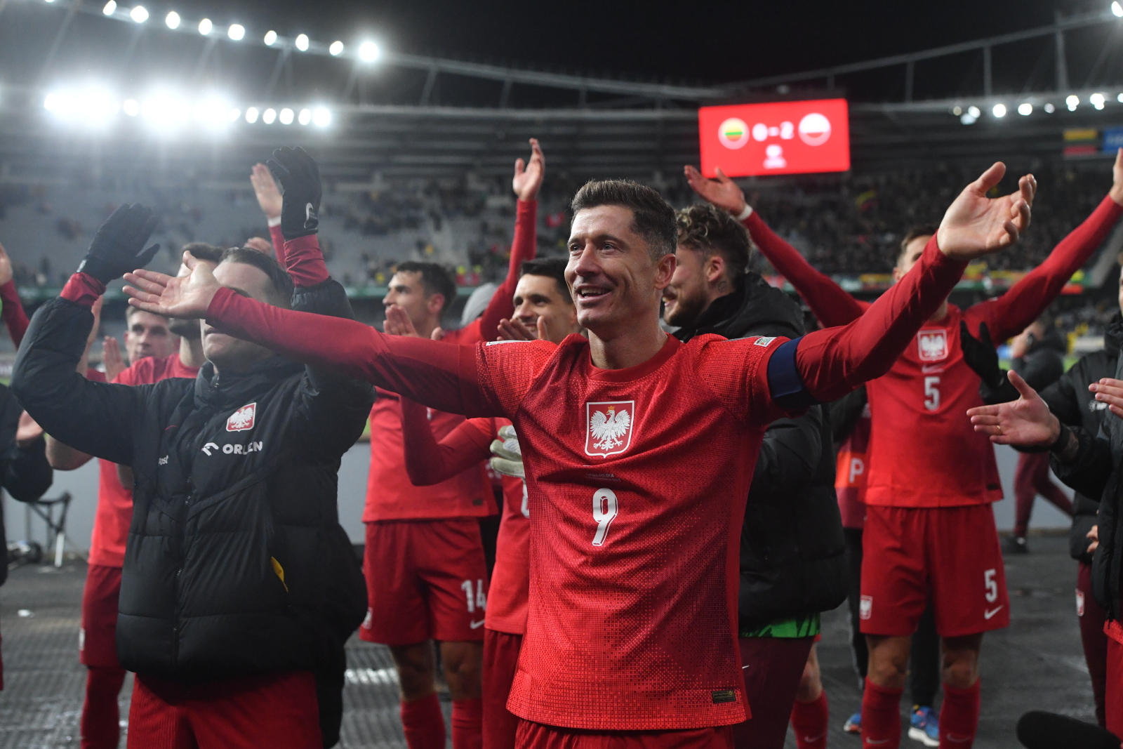 Lewandowski dodał wpis po meczu. Tak podziękował kibicom