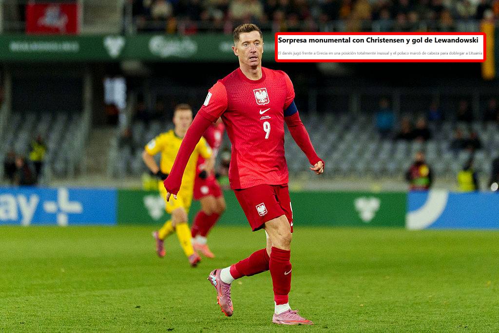 "Błysnął". Hiszpanie wprost o Lewandowskim