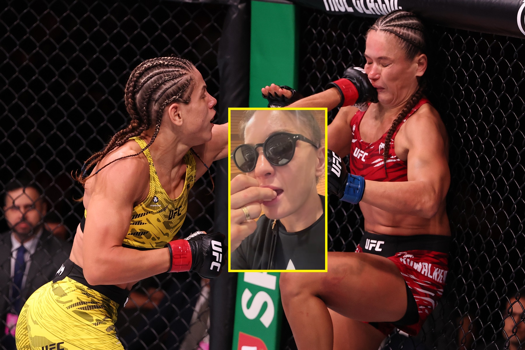 Oberwała okrutnie. Polka pokazała twarz po walce