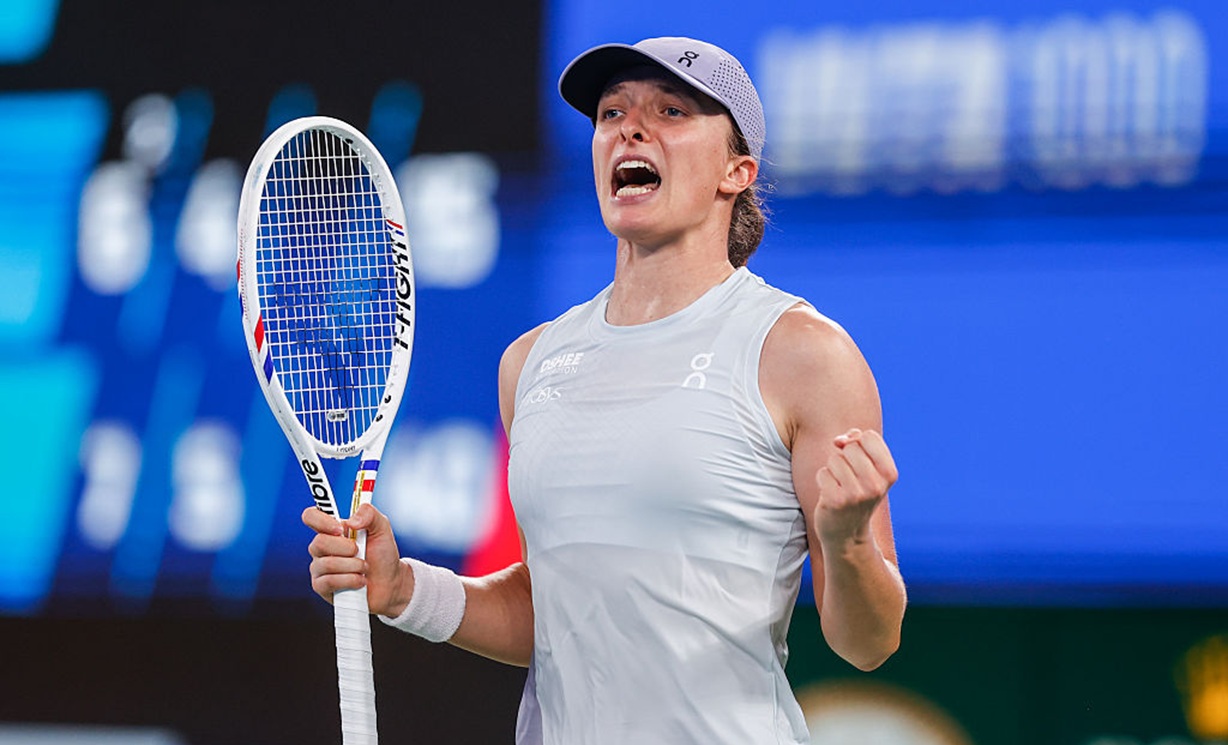 Świątek z awansem. Przed nią już tylko legenda