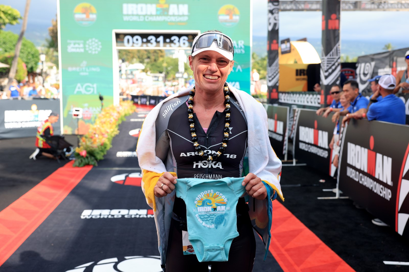 Wystartowała w ironmanie w 13. tygodniu ciąży. Oto jak jej poszło