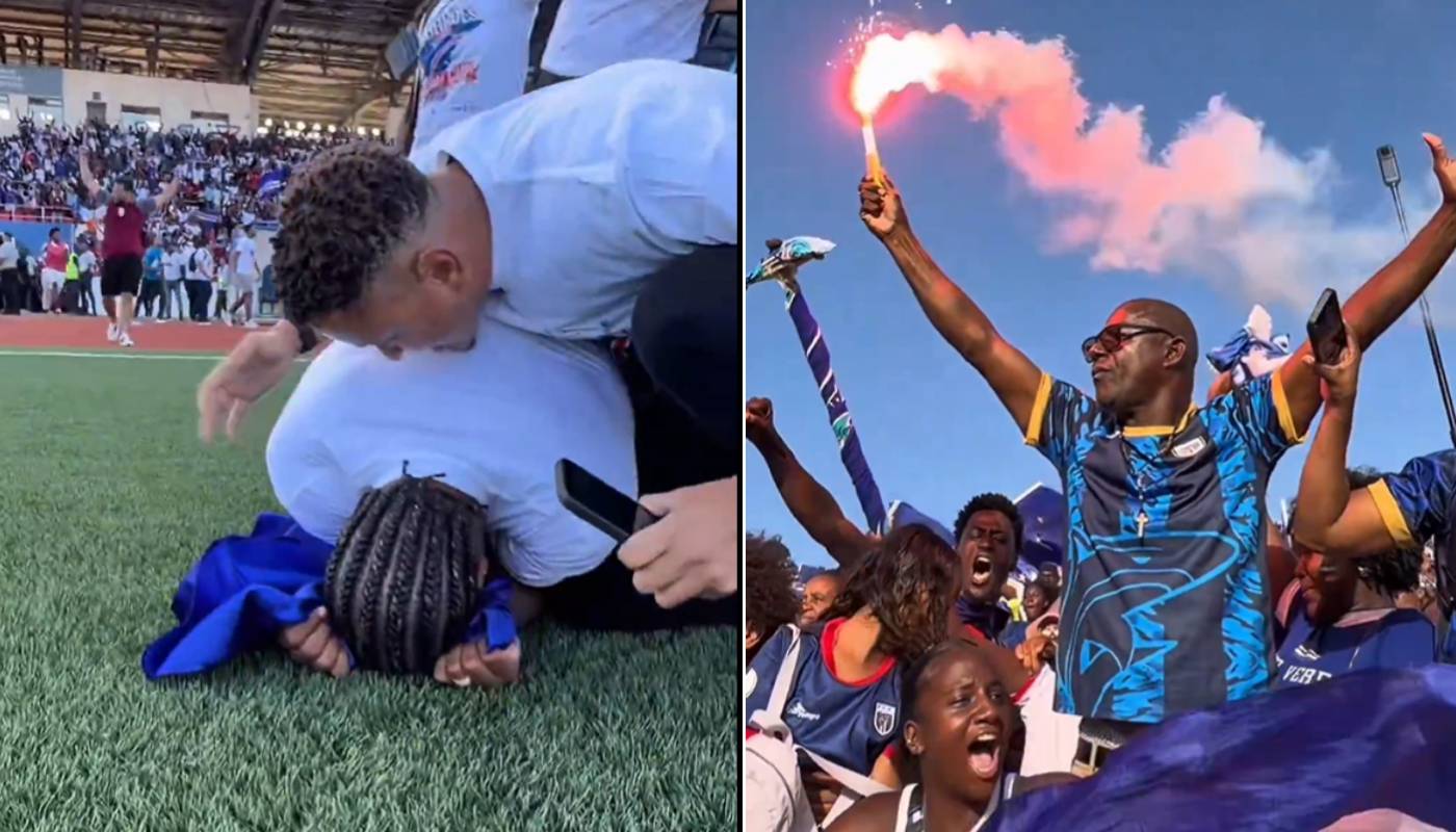 Euforia po sukcesie Republiki Zielonego Przylądka. Jest nagranie