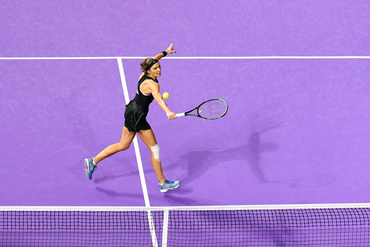 Polka zagrała u boku nowej partnerki. Dwa sety rozstrzygnęły mecz