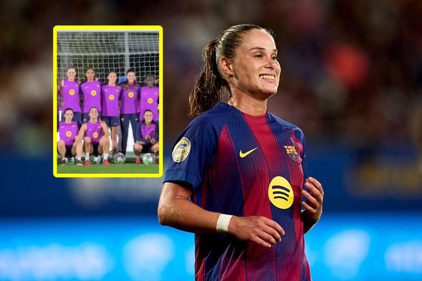 Ładny gest piłkarek Barcelony. Pamiętały o Pajor