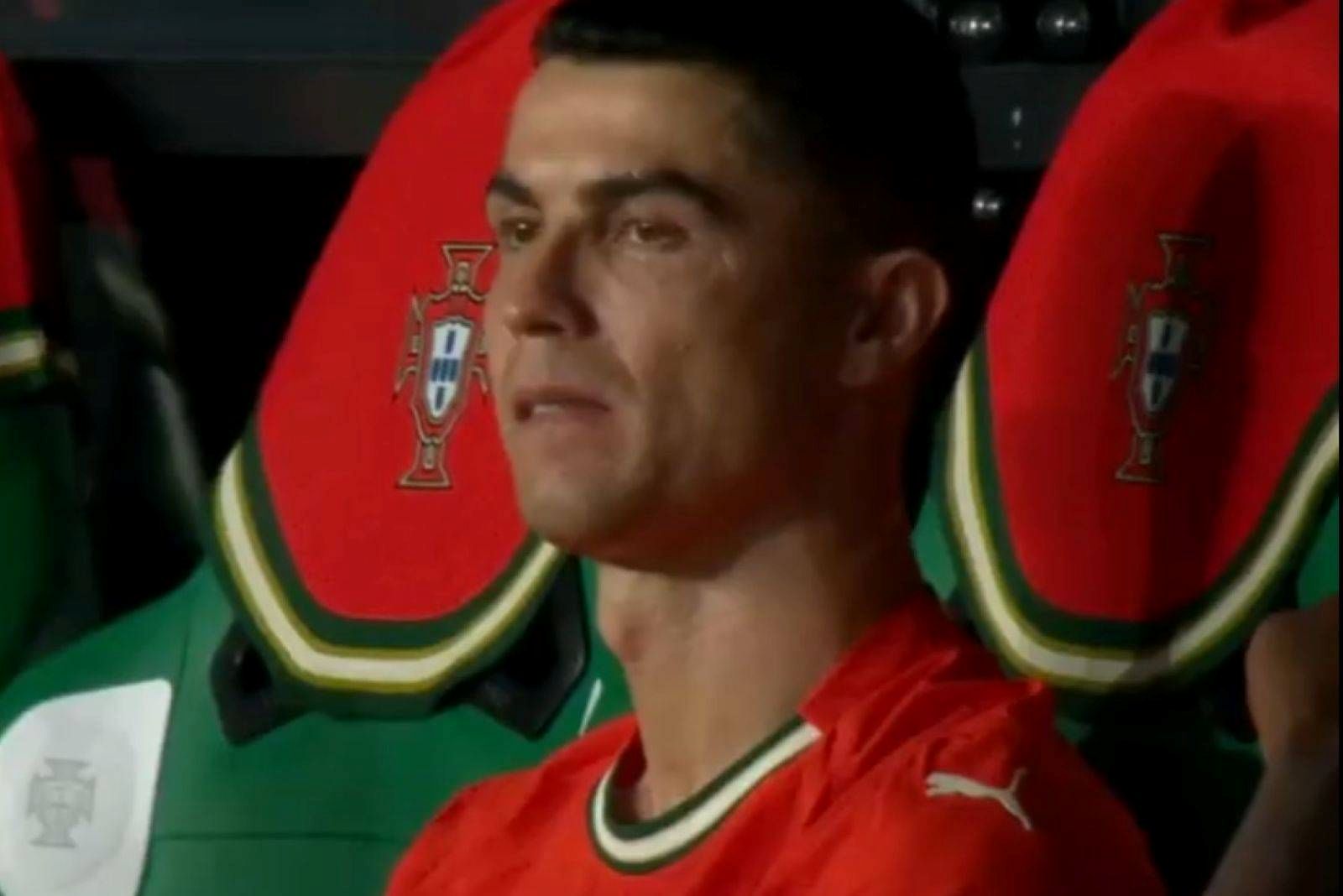 Byli kilka minut od mundialu. Kamery nagrały reakcję Ronaldo na stratę gola