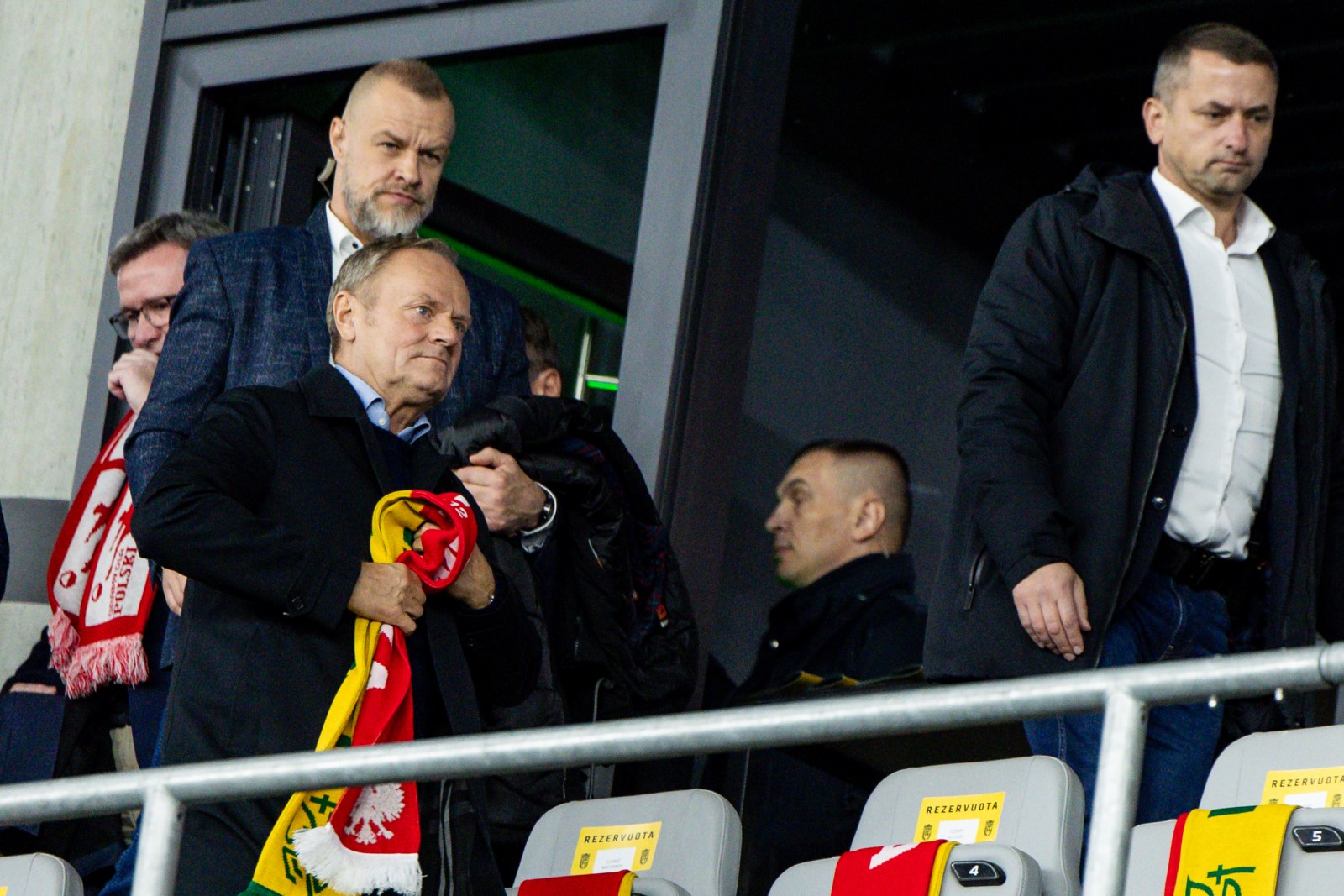 Tusk wrócił do wydarzeń na meczu Polski. "Pokazałem, iż nie będę wymiękał"