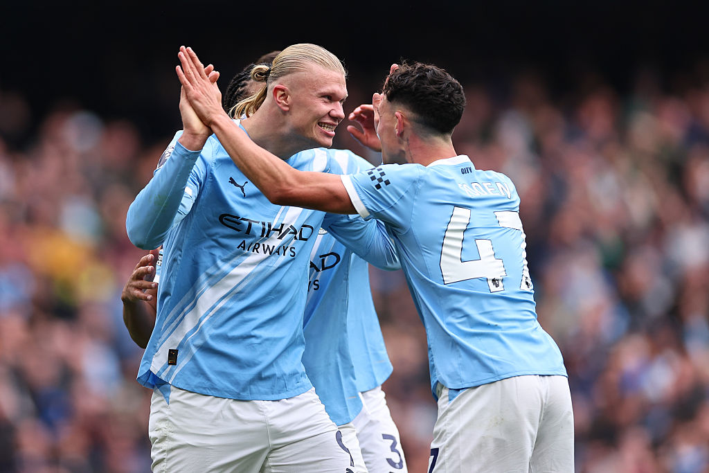 Erling Haaland się nie zatrzymuje. Został bohaterem Manchesteru City