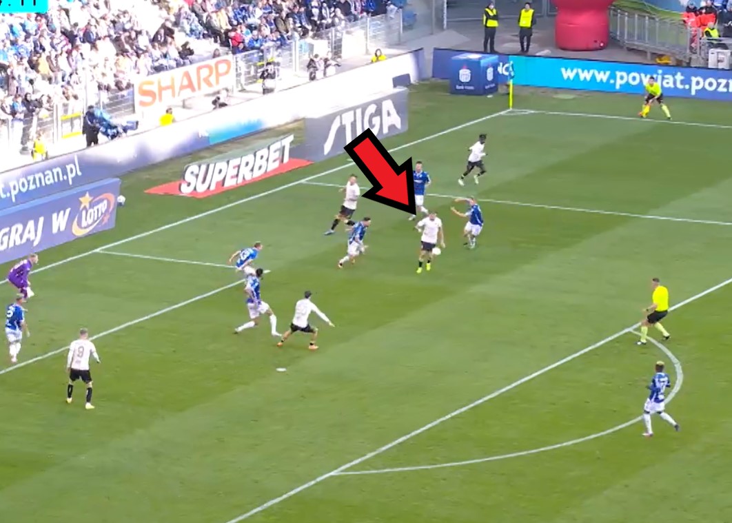 Grosicki znowu błysnął. Tak zaskoczył Lecha