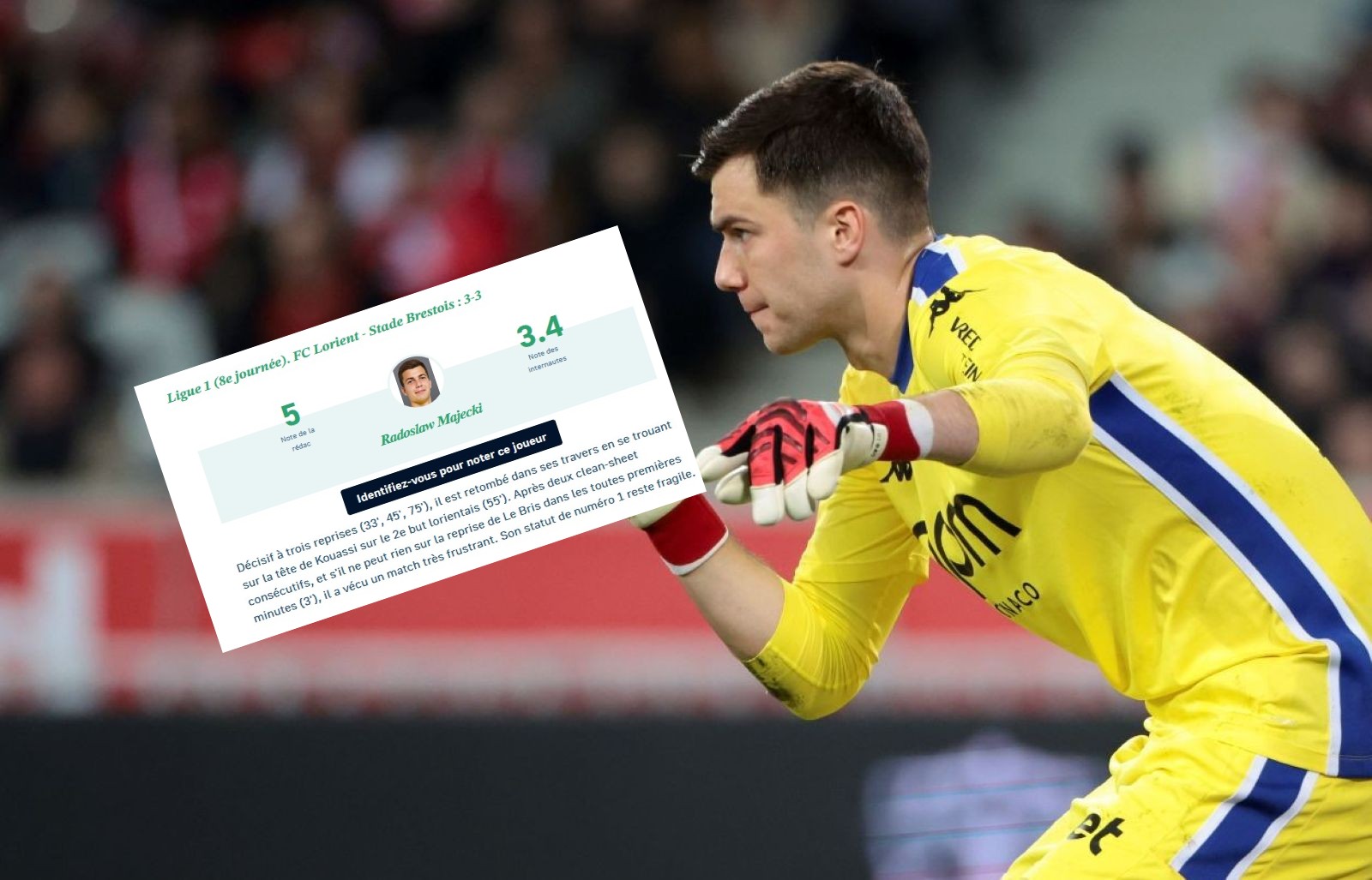 "Bardzo kontrastowy mecz". Tak francuskie media oceniły Majeckiego