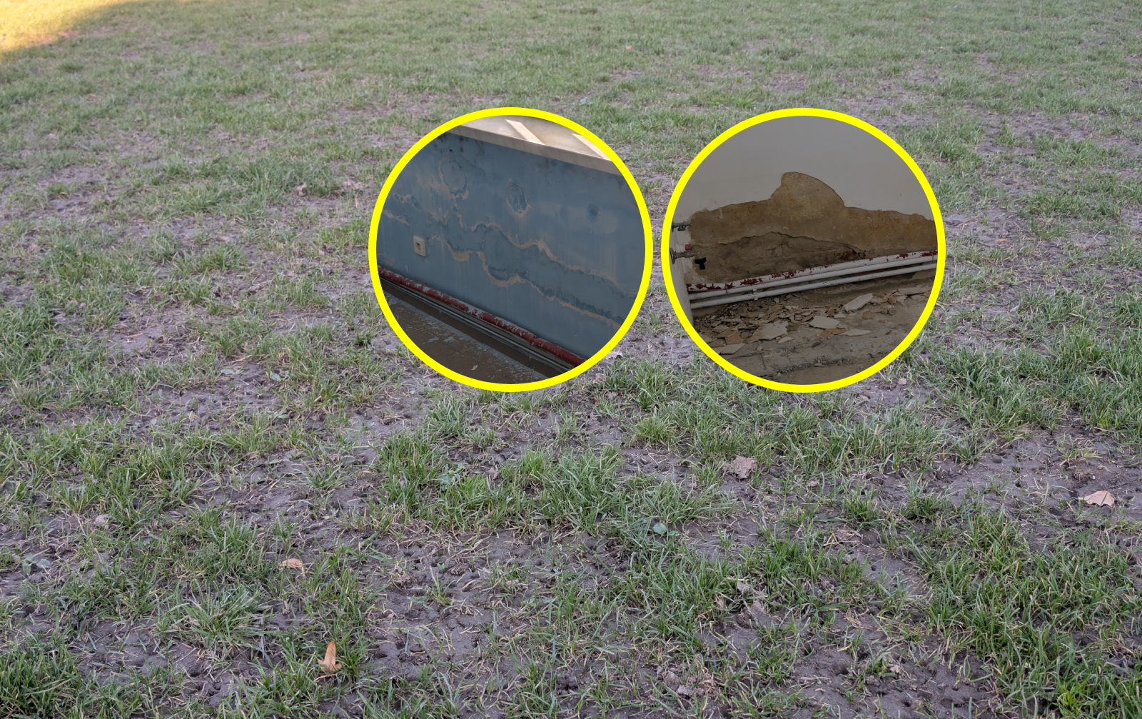 Skręcone kostki stały się normą. Rok po powodzi polski klub błaga o pomoc