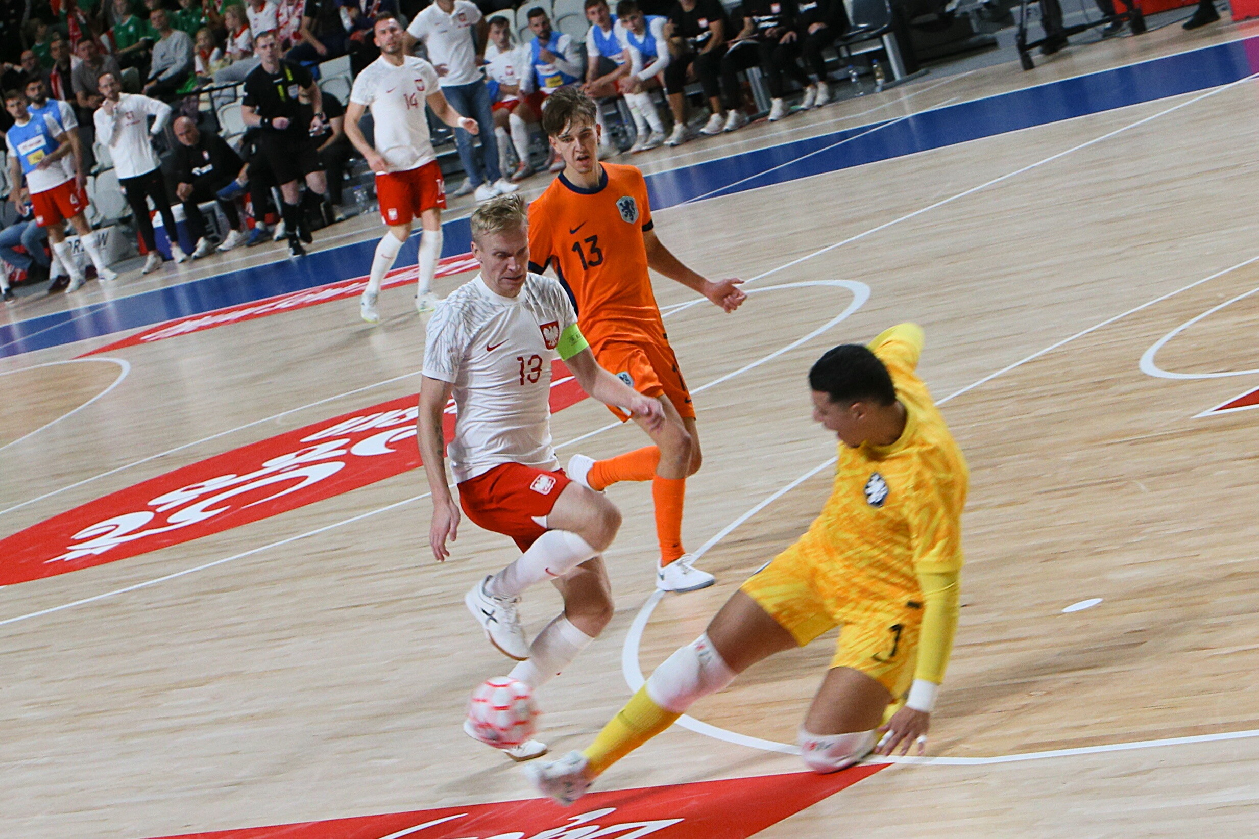 Futsal. Jest niedosyt. Cztery gole w meczu reprezentacji Polski