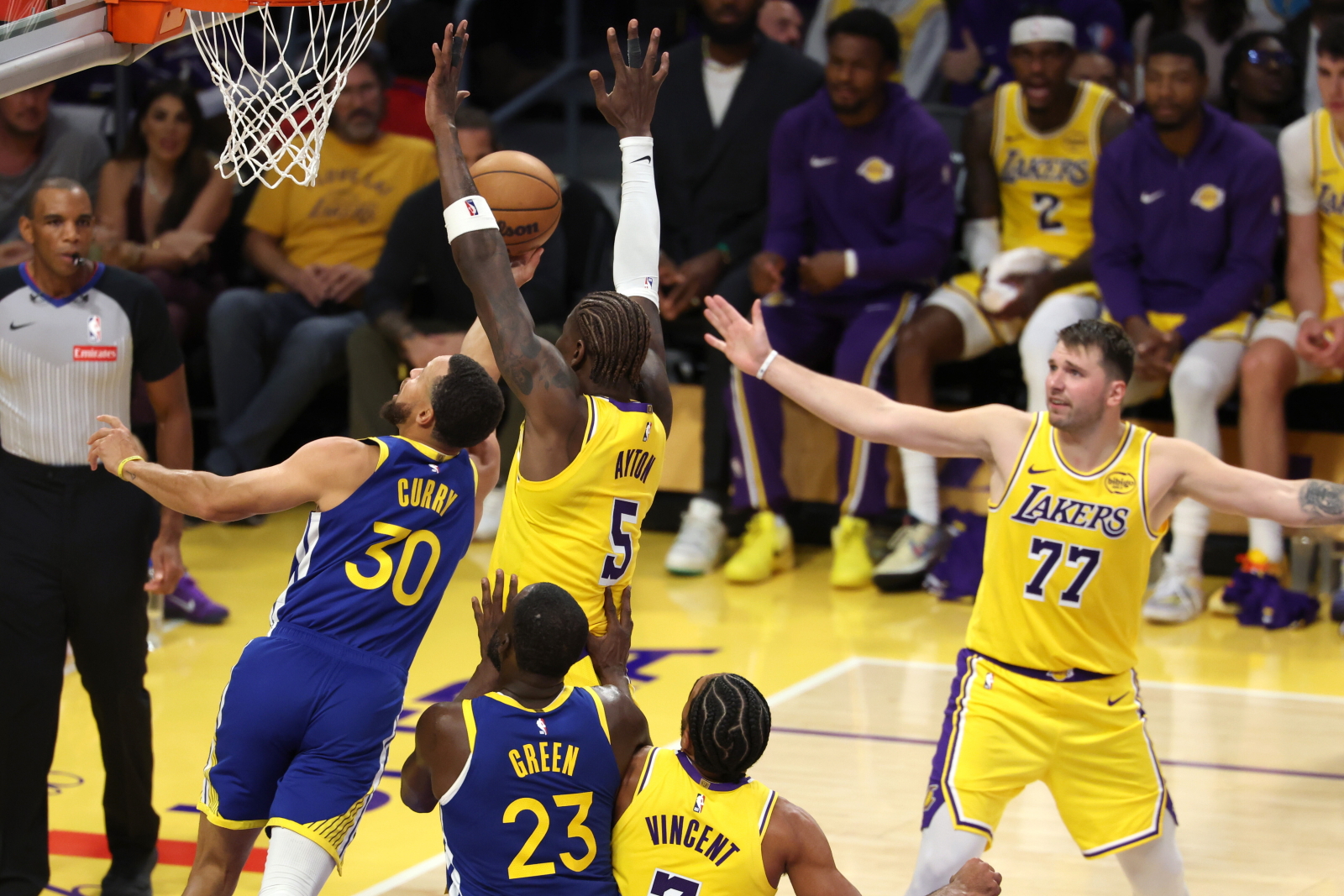 Sam Luka Doncić to za mało. Warriors zepsuli Lakers pierwszy dzień