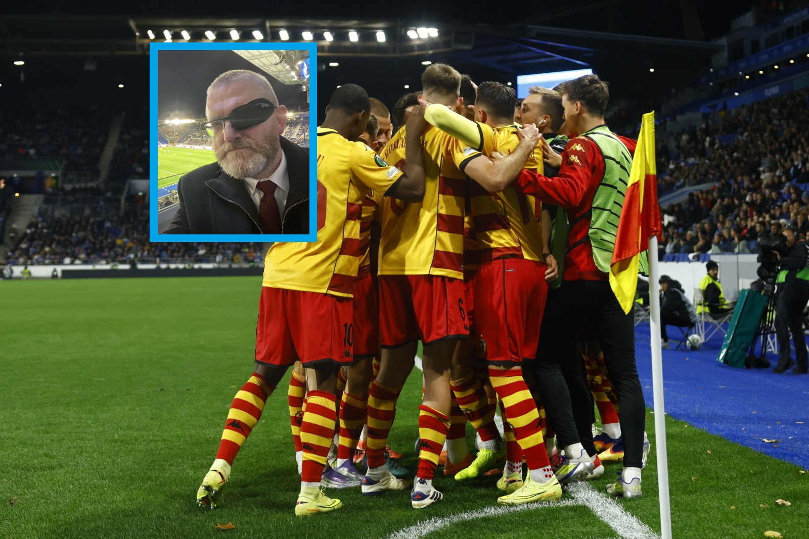 Tylko zobacz, kto pojawił się na meczu Jagiellonii. "Na wyjeździe w Strasburgu"