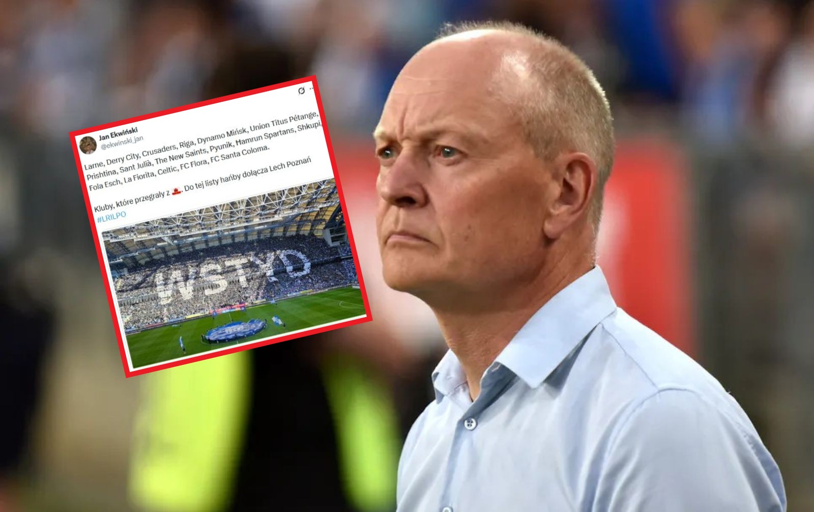 "Lista hańby". Gorąco w sieci po wpadce Lecha