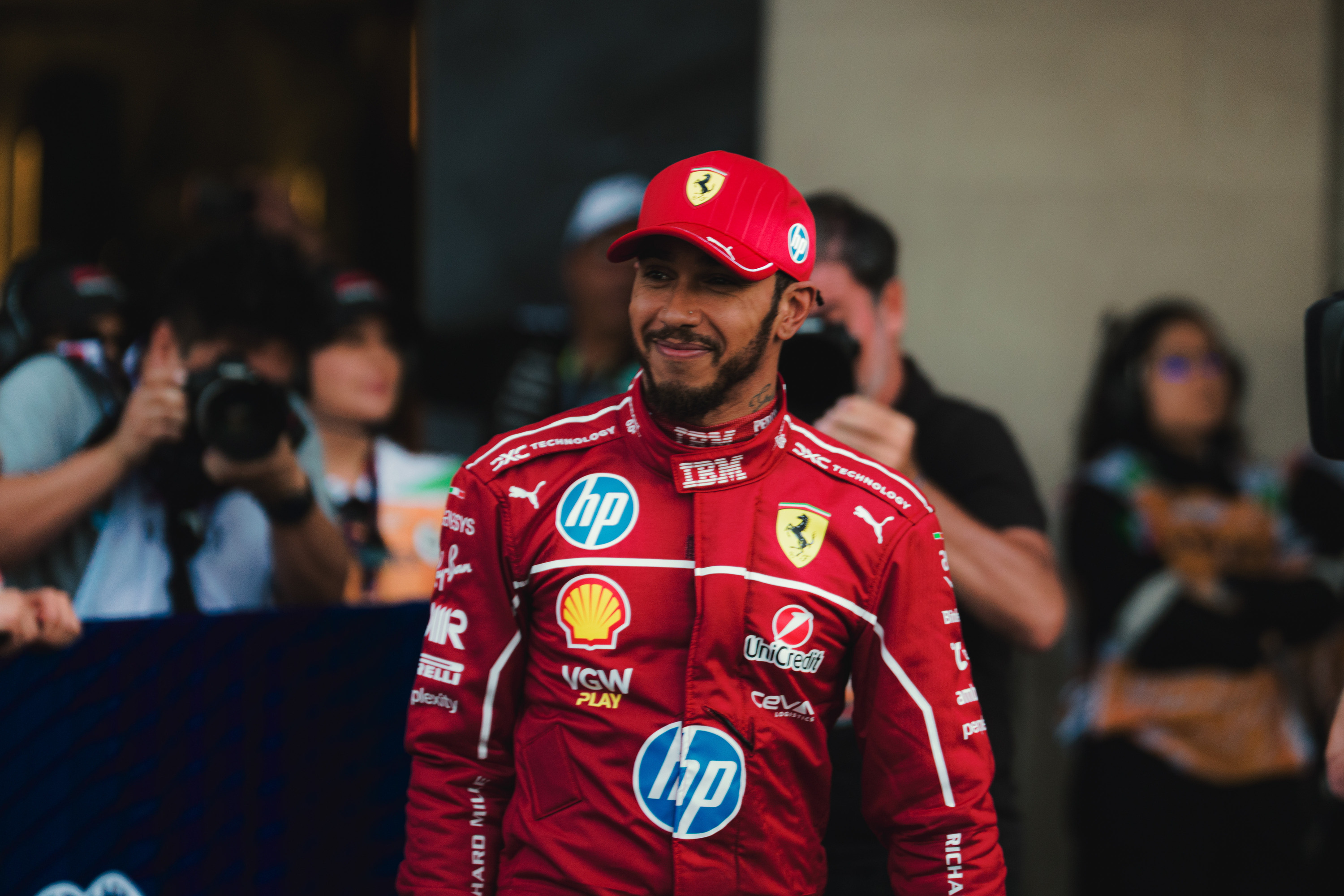 Pierwsze podium Hamiltona dla Ferrari? "Nie mam nic do stracenia"