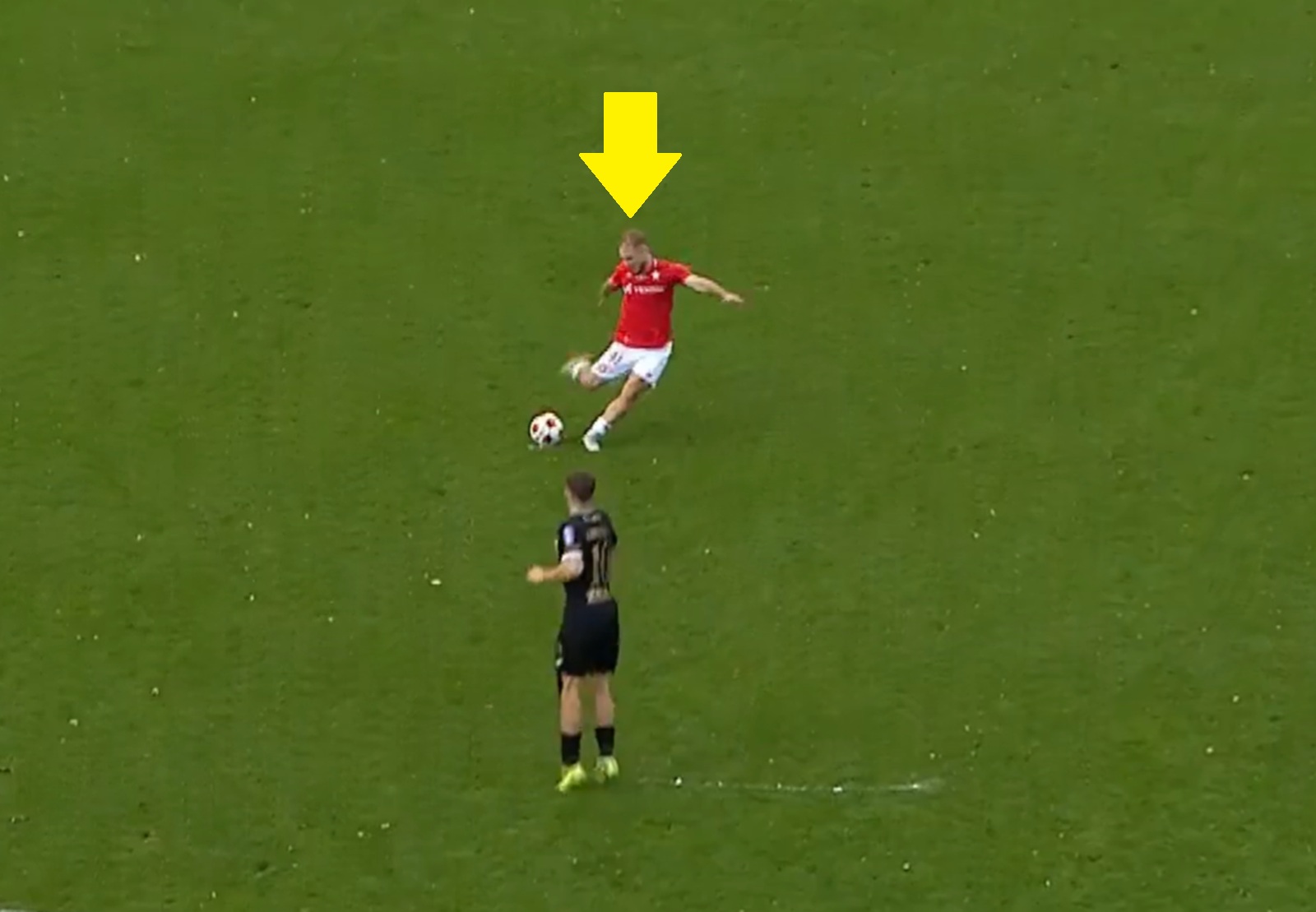 Fantastyczna bramka piłkarza Wisły. Jest już nagranie