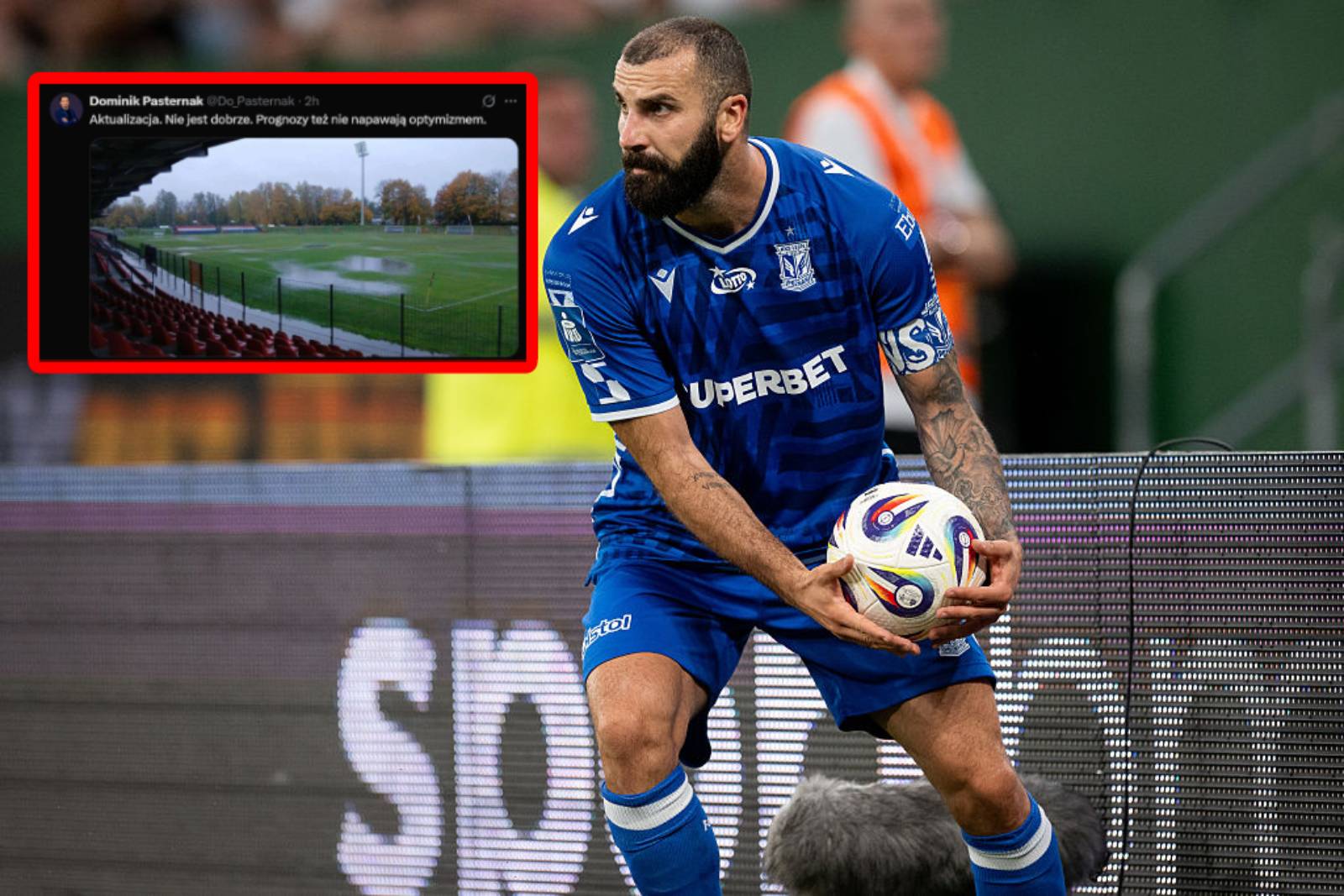 Nieoczekiwany problem Lecha Poznań. Mecz może się nie odbyć