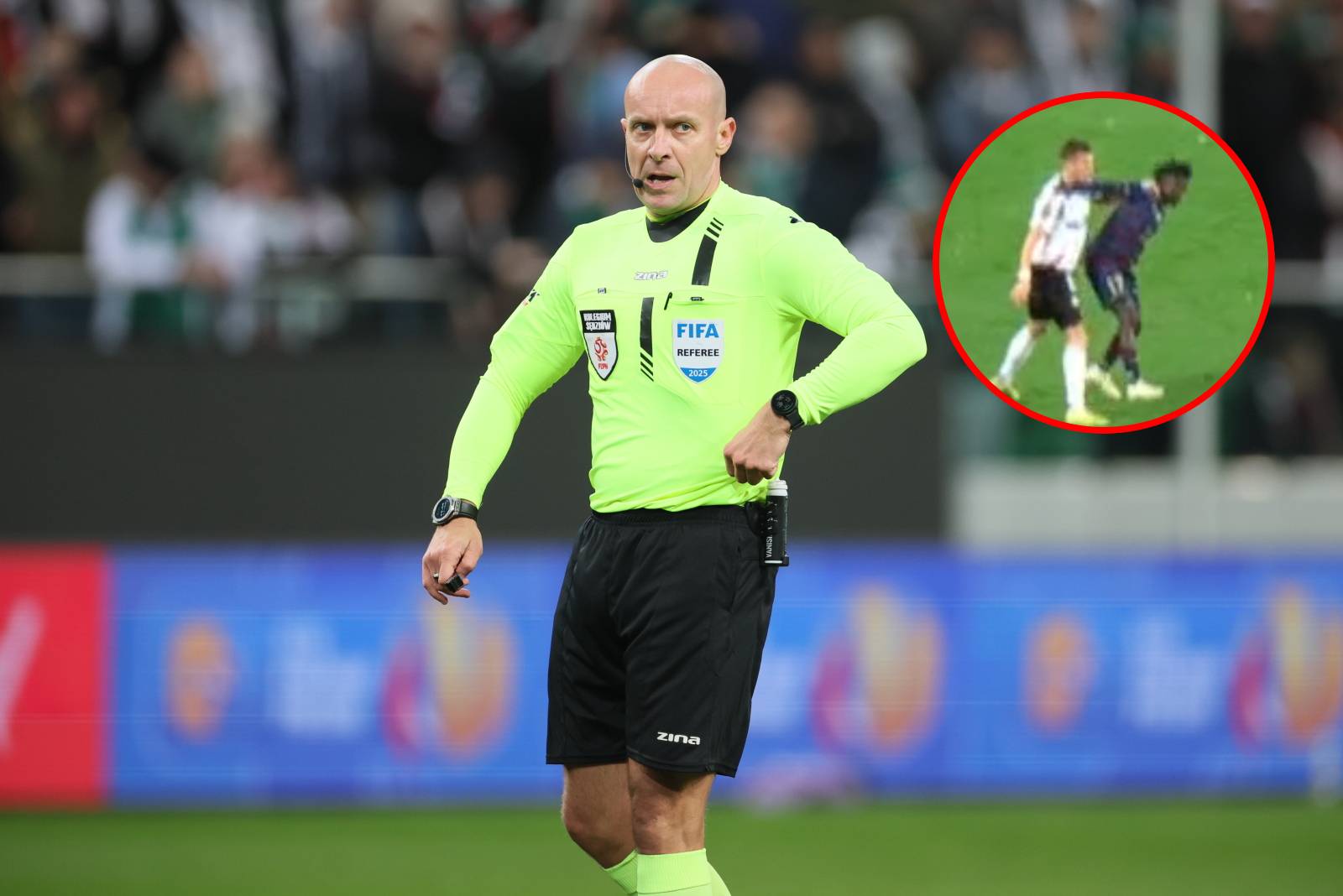 Brak interwencji Marciniaka wywołał burzę. "To skandal"