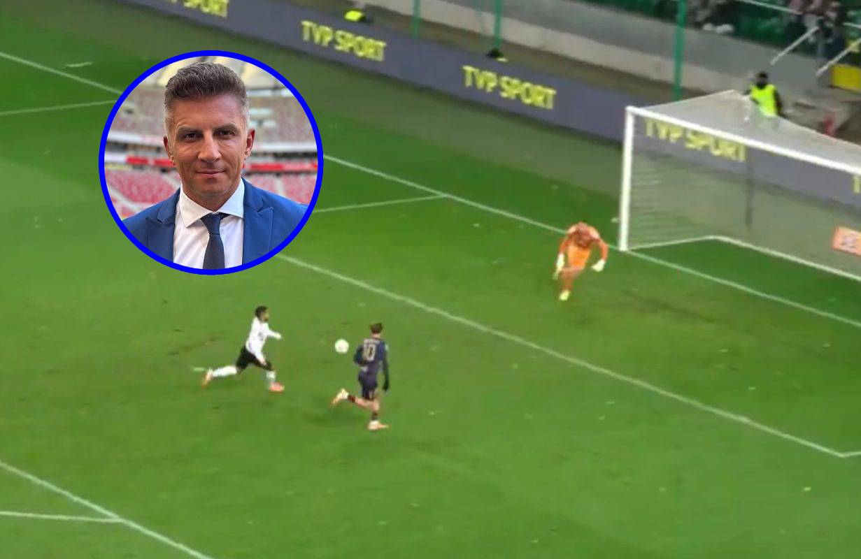 Ten gol uciszył stadion Legii. Chwilę później Borek "pozamiatał"