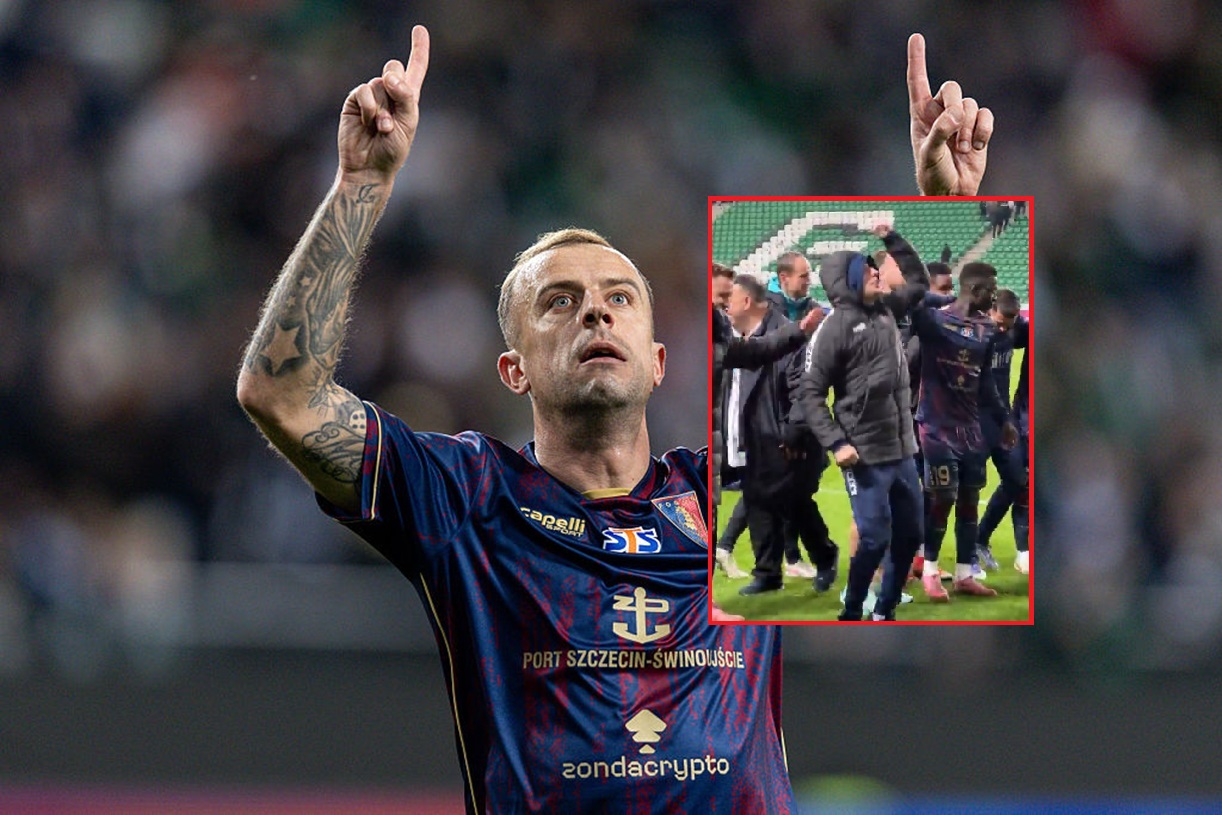 Sceny po meczu Legii. Nagrali, co zrobił Grosicki
