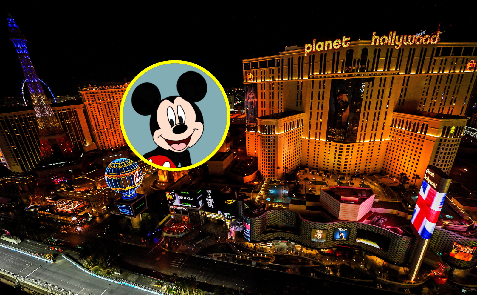 Myszka Miki wchodzi do F1. Wyjątkowe show w Las Vegas