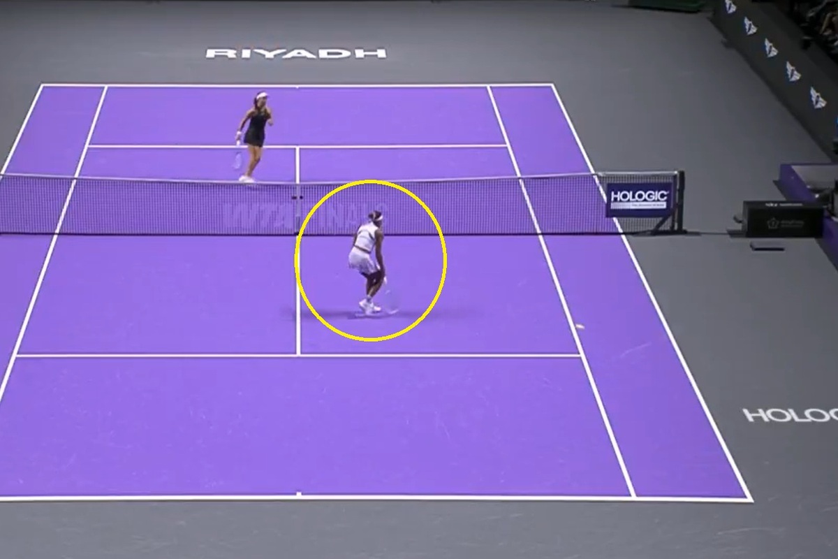 Idealne wykończenie. Coco Gauff kompletnie zaskoczona [WIDEO]