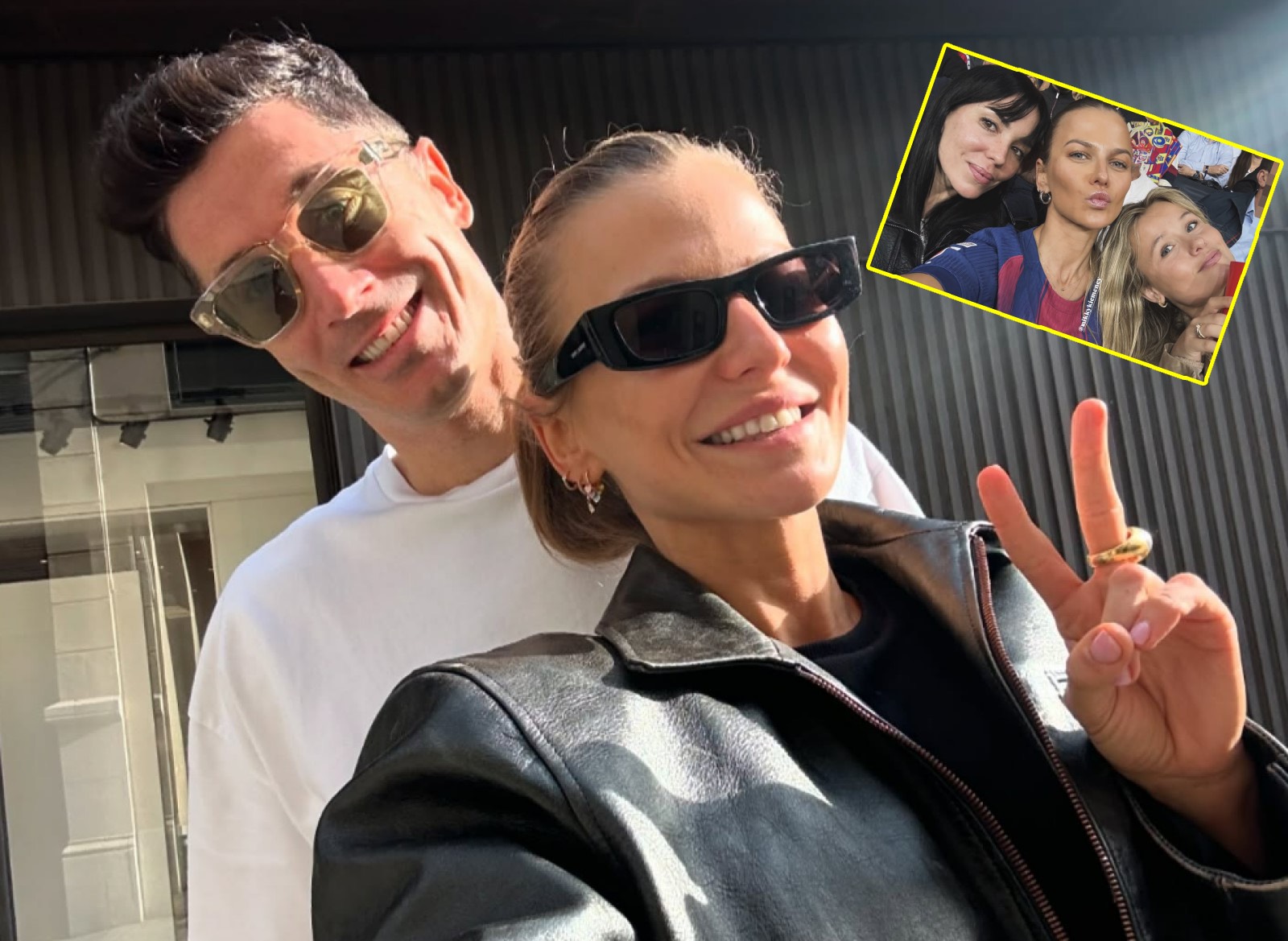 Przyszła wspierać męża. Lewandowska pokazała z kim oglądała mecz