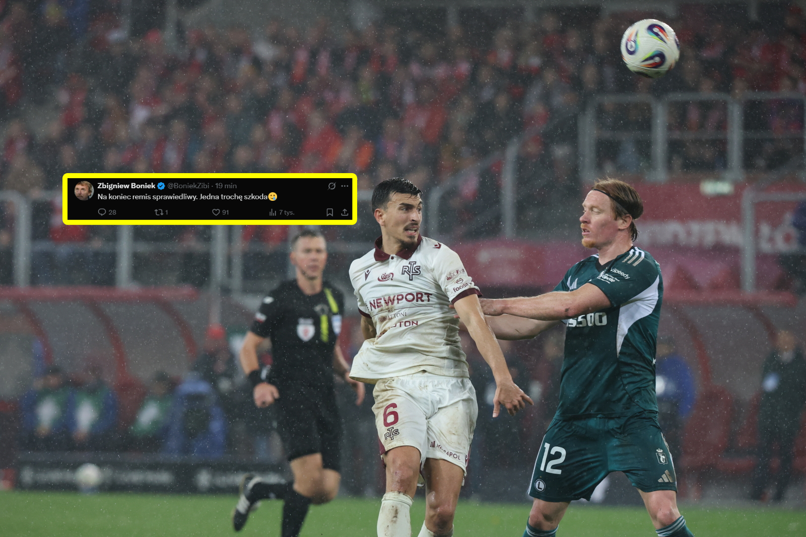 Fala komentarzy po meczu Widzew - Legia. Boniek nie krył rozczarowania