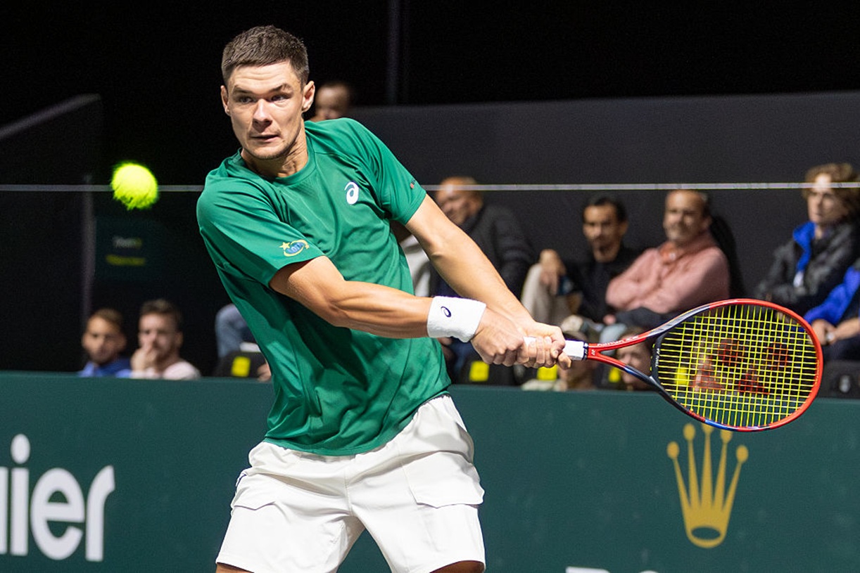 Dwusetowy bój Majchrzaka w Atenach. najważniejsze były tie-breaki