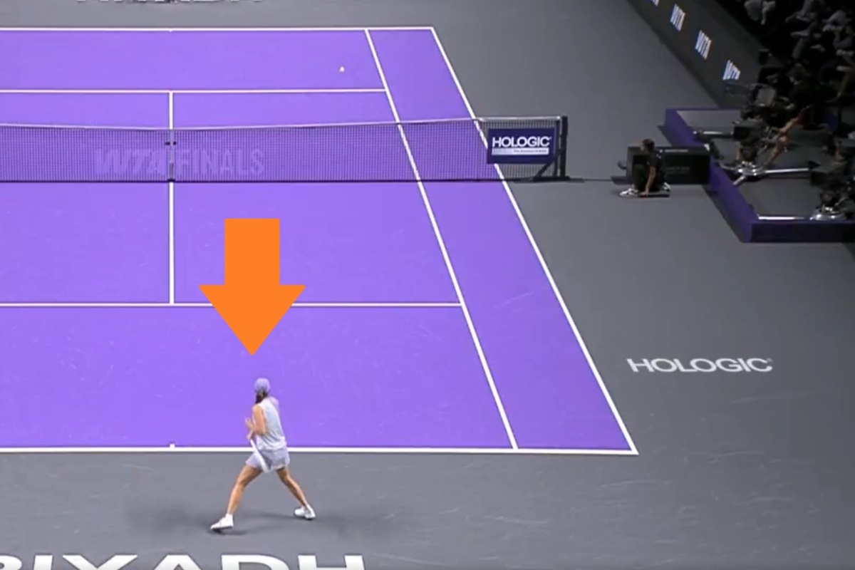 Ledwo rozpoczął się mecz, a Iga Świątek już zagrała popisowo [WIDEO]