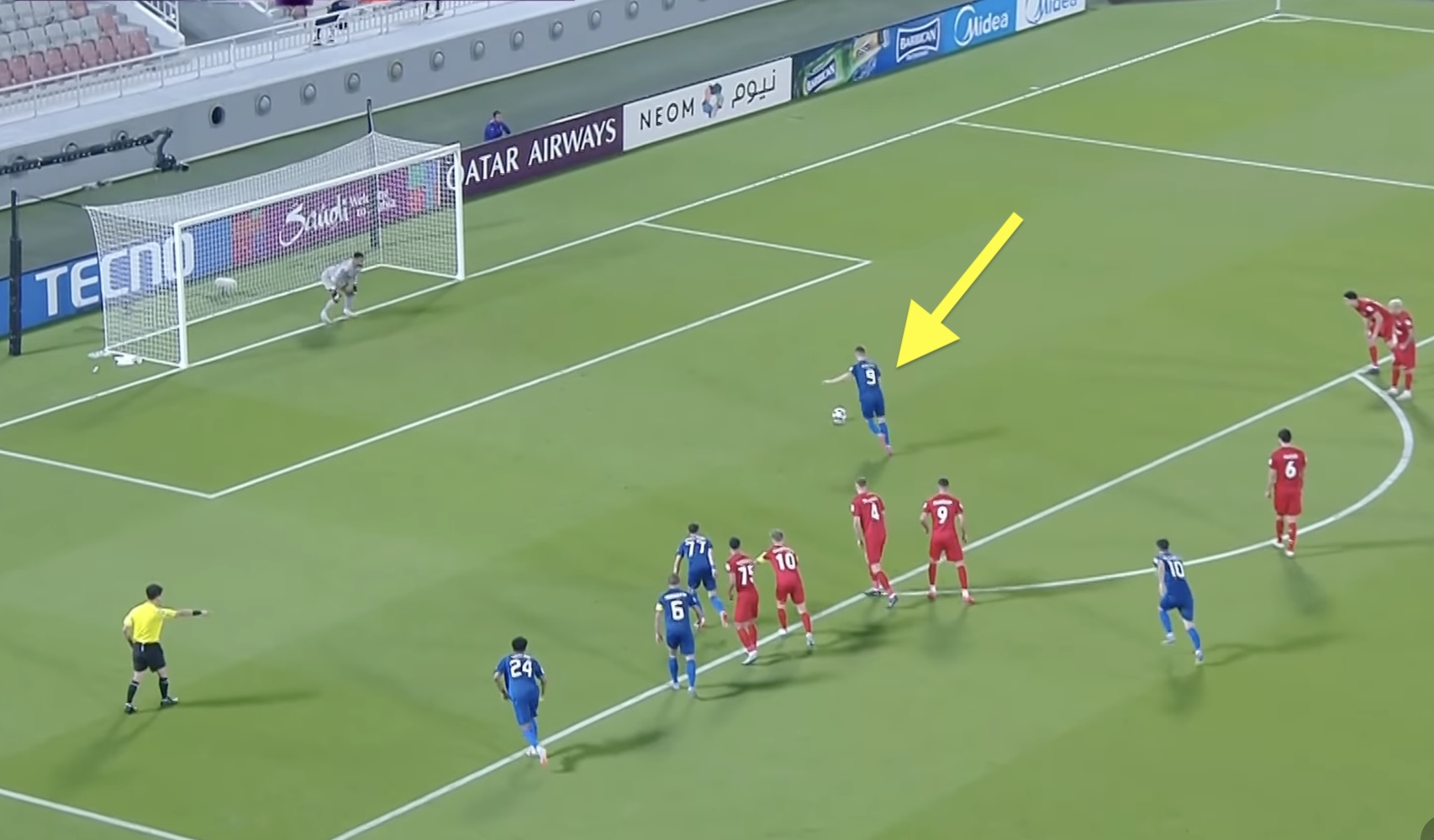 Była 68 minuta. Tylko zobacz, co Piątek zrobił przy rzucie karnym