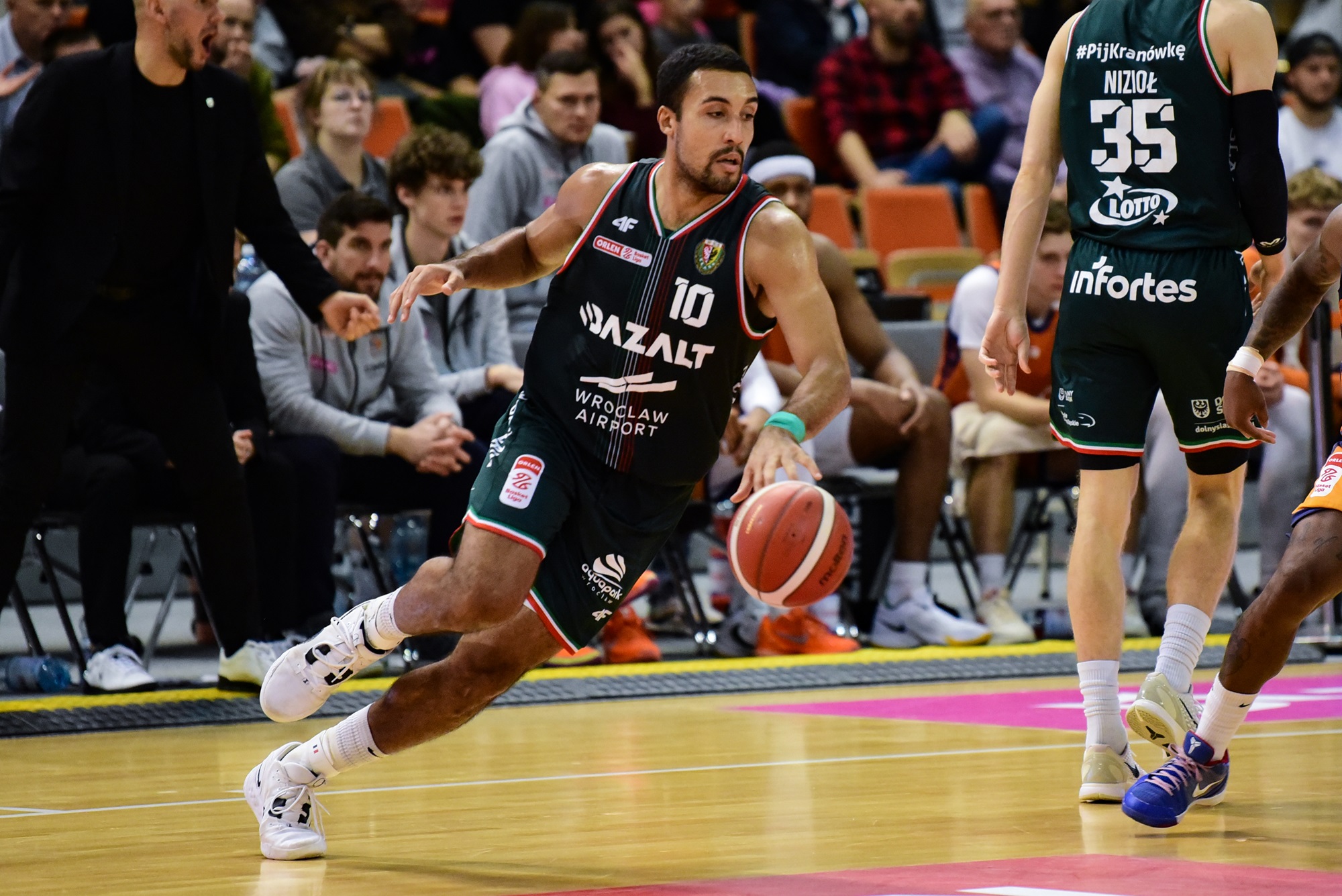 Trener reprezentacji Polski sprawdził Śląsk Wrocław