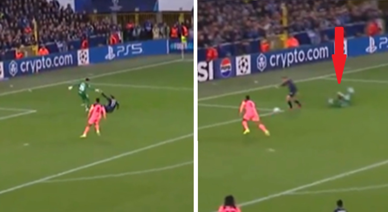 "Szczęsny, ależ koszmar!". Po chwili sędzia zmienił decyzję