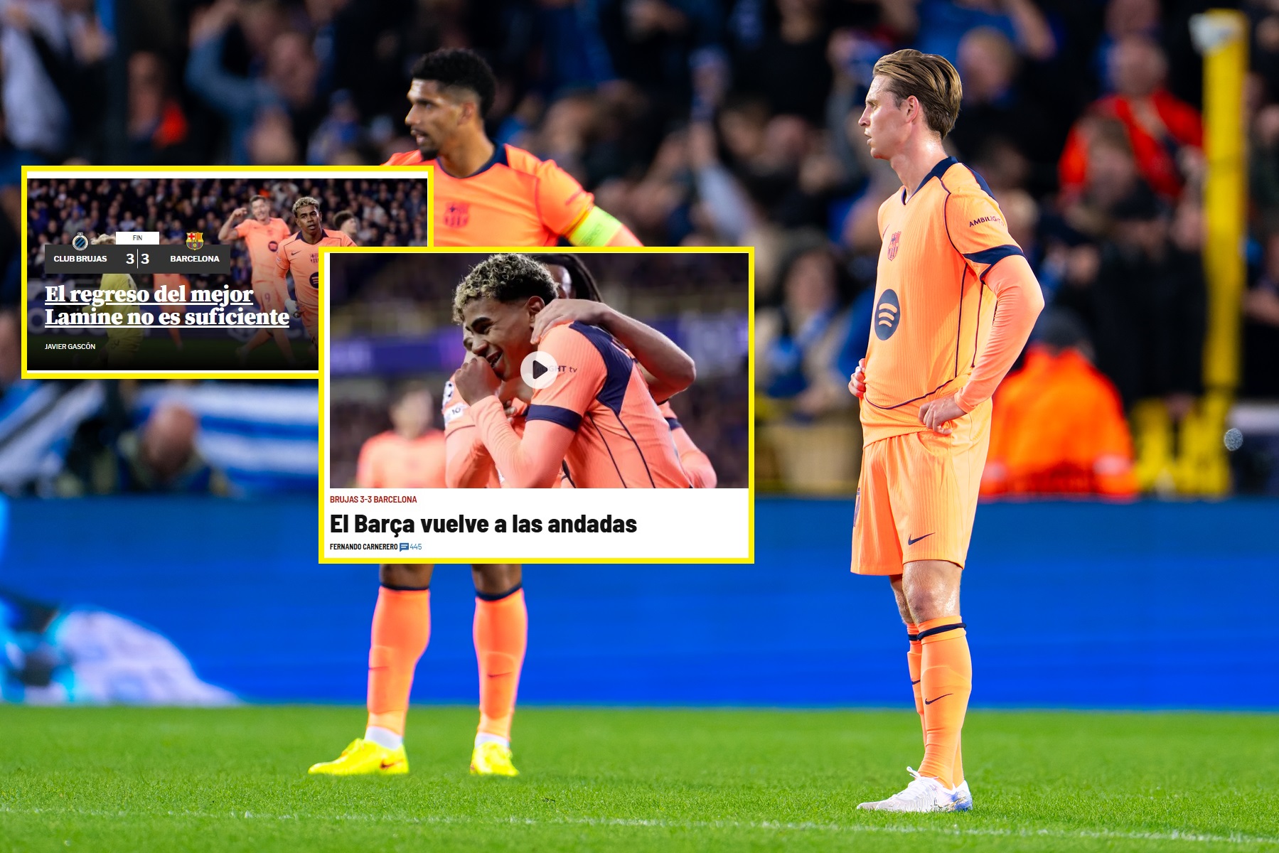 Hiszpańskie media pastwią się nad FC Barceloną. Wyróżniają tylko Yamala