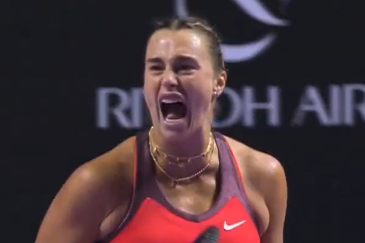 Wybuch euforii Aryny Sabalenki. A to była dopiero pierwsza partia [WIDEO]