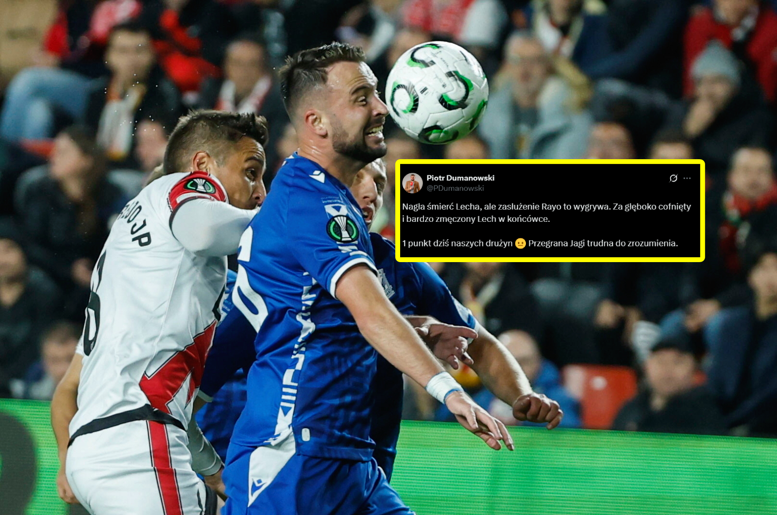 "Nie pierwszy raz zawala". W sieci huczy po tym, co zrobił trener Lecha