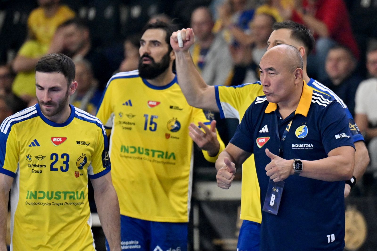 Chrobry nie podołał Industrii. Kielczanie z kolejnym wysokim zwycięstem