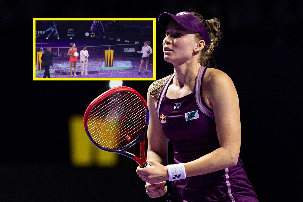 Rybakina nie chciała podejść do zdjęcia. Taki był powód