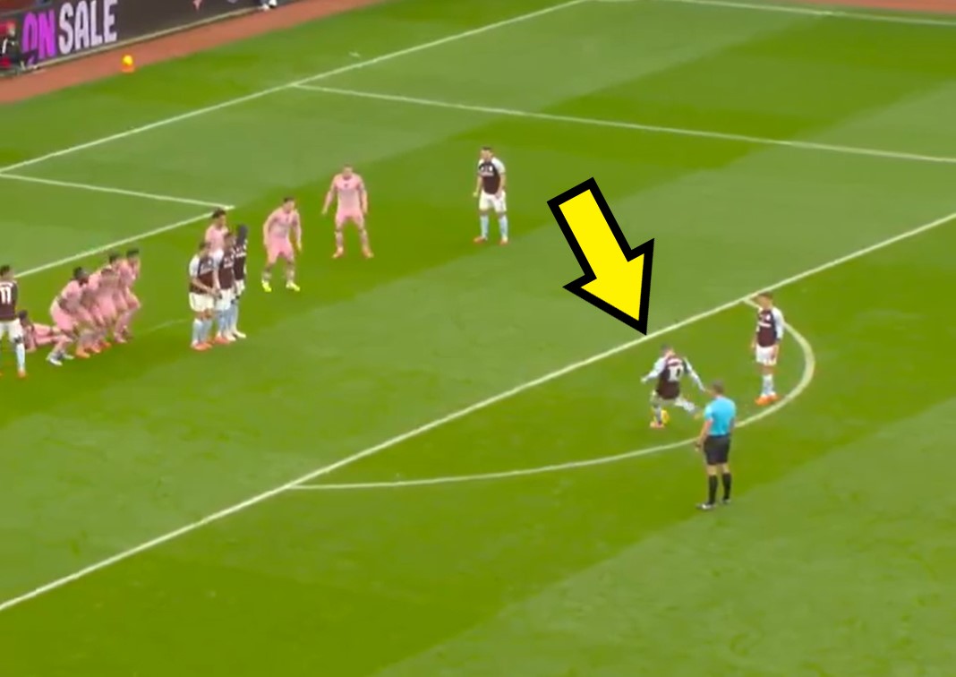 Piękny gol kolegi Polaka z rzutu wolnego. Bramkarz tylko patrzył [WIDEO]